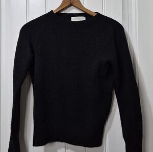 Womens Bianco & Blu Italy Alpaca Wool Blend Sweater Size Small